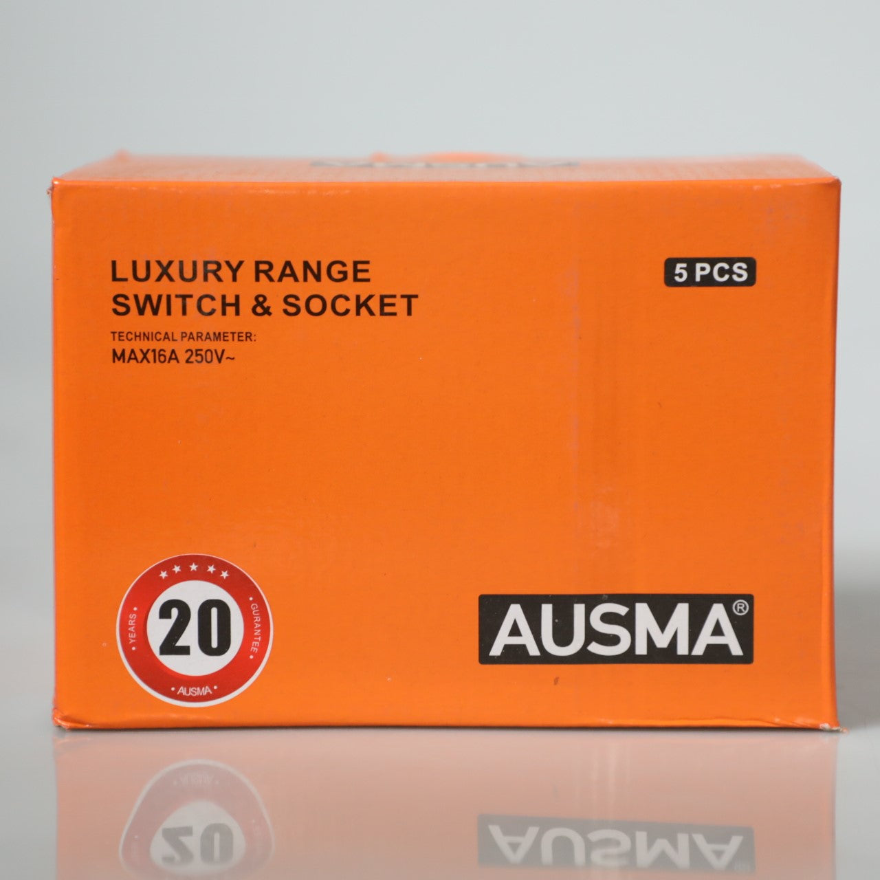 AUSMA A106-B Stylish Simplicity 6 Lever Wall Luxury Switch – Elevate Your Space with Safety and Style