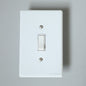 AUSMA A-M01(S) Stylish Simplicity Light Switch Plate – Safe, Long Life, and Gloss Finish 1 Lever Wall Switch for Elegant Spaces