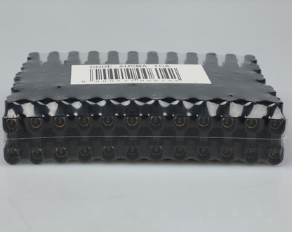 AUSMA SC 10A(B)12 Positions Dual Row 600V 10A Screw Terminal Strip Blocks with Cover 10A 12 Positions Pre-Insulated Terminals Barrier Strip