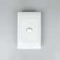 REDISSON  Paddle Light Switch – White, Safe, and Long-Lasting Control for Two Channels A101-WH