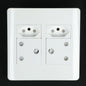 AUSMA S001-04 Stylish Simplicity Wall Socket – White Elegance, Safety, and Versatility with Modules 2x16A+2XNew 16A Socket