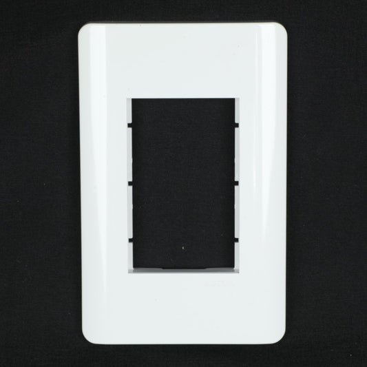 AUSMA S001-100-W Outlet Covers 4X2 Cover plate plug grid- White - Secure Protection for Your Home