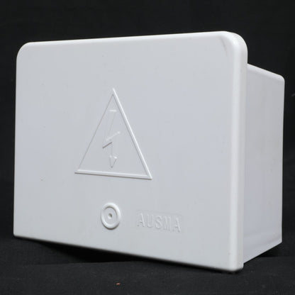 AUSMA  Weatherproof Enclosure 4x2 in White - Ensuring Long-Term Safety for Your Electrical Components F-4X2