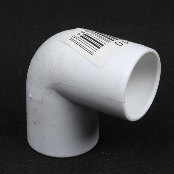 20mm PVC Solid Elbow Furniture Grade 2 Way PVC Elbow Fitting - Durable Corner Connectors for DIY Furniture Projects G-10