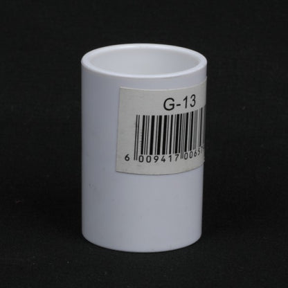 25mm PVC Couplings PVC Straight Pipe Joint - Ideal for DIY Furniture, Greenhouse, Shed, and Tent Connections G-13