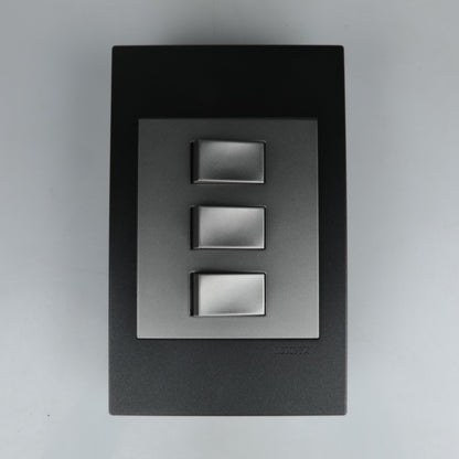 REDISSON Lever Wall Luxury Switch – Silver Grey Elegance, Safe and Long Life for Stylish Simplicity A103-C-SG 3