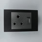 REDISSON silver gray wall switch socket – easy control and long-lasting quality 16A,1 switch  M-08-C-SG