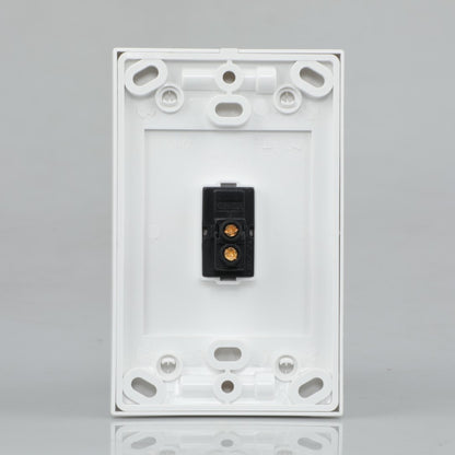 REDISSON A101-C Paddle Light Switch – White, Safe, and Long-Lasting Control for Two Channels