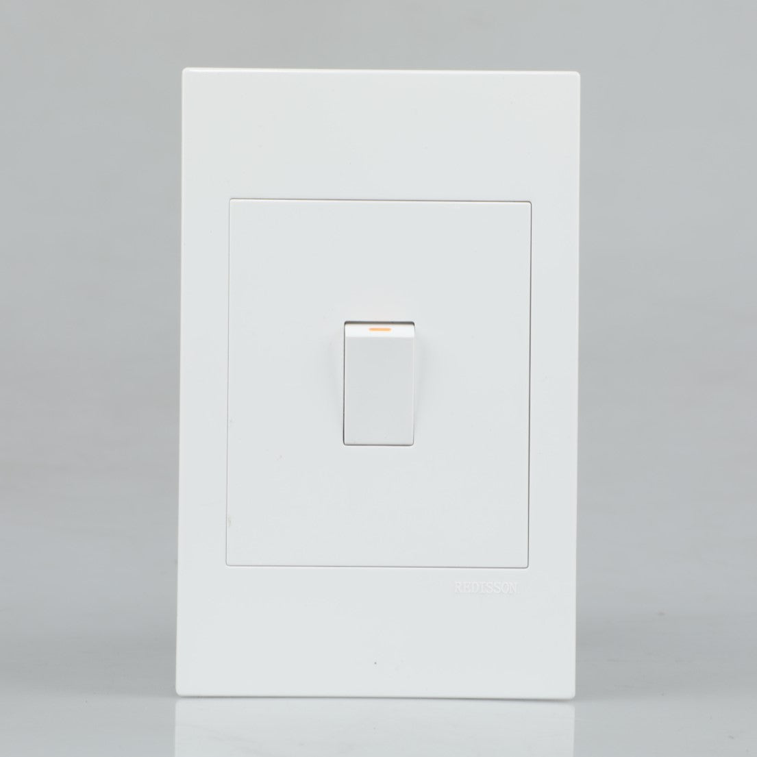 REDISSON A101-C Paddle Light Switch – White, Safe, and Long-Lasting Control for Two Channels