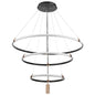 3 color Modern Ring Gold Premium Sense Dining Chandelier Pendant Light Bar Light (3 Rings) 2049-4-6-8