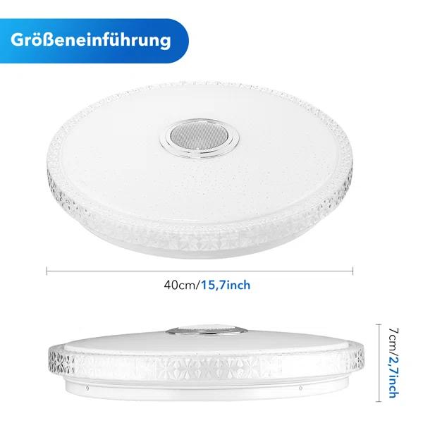 24w LED Ceiling light with music , bluetooth GH01-400