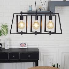 3 Metal Arm Adjustable Hanging Wire Vintage LED Pendant Lights M99-3