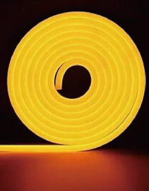 12v Neon LED Rope Light 5m YELLOW B2