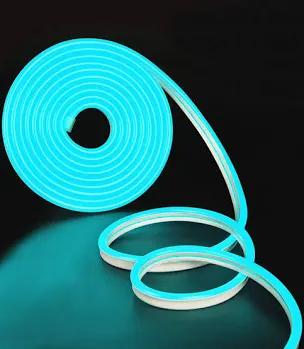 12v Neon LED Rope Light 5m ICE BLUE B2