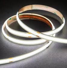 12VDC COOL WHITE 6500K LED COB  STRIP LIGHT IP20 10W/M /5M