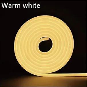 12v Neon LED Rope Light 5m Warm White 3000k WARM WHITE B2