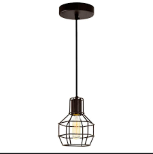 1 Rope indutrial kitchen pendant ceiling light fitting-chandelier cover for dining room 6018/1 BK