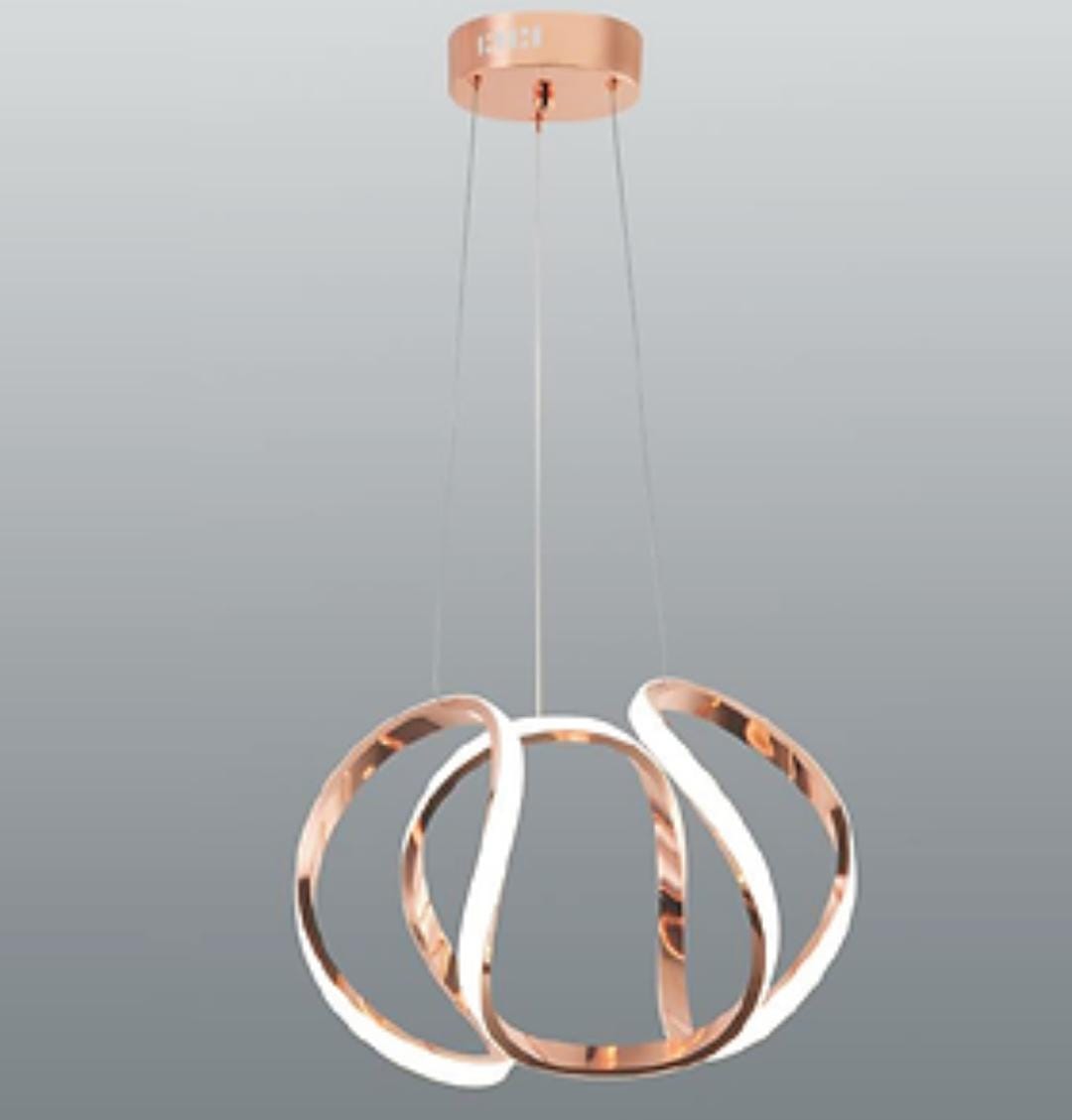 LED Rose Gold kitchen pendant ceiling light fitting-chandelier cover for dining room 6991 GD