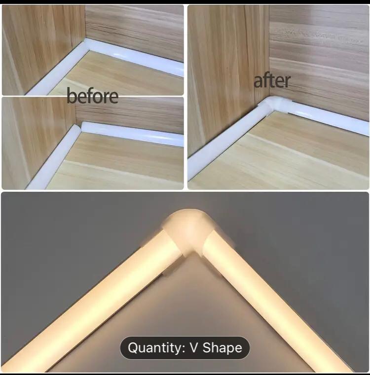 V-Shape Aluminium led corner channel