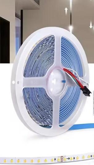 24v 10m WARM WHITE 3000K LED WATER FLOWING STRIP LIGHT R9-03