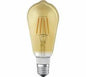 4w AMBER  led filament warm white 2700k bulb E27  AMBER