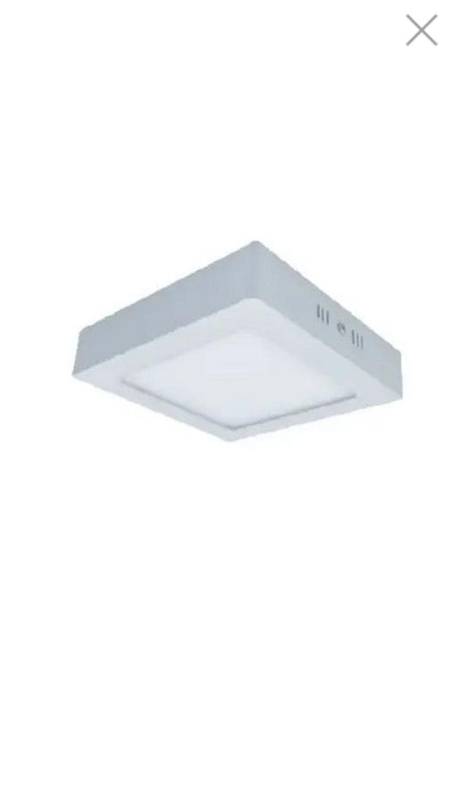 12W LED Square Surface Panel/Downlight light 6500K Cool white P9-10