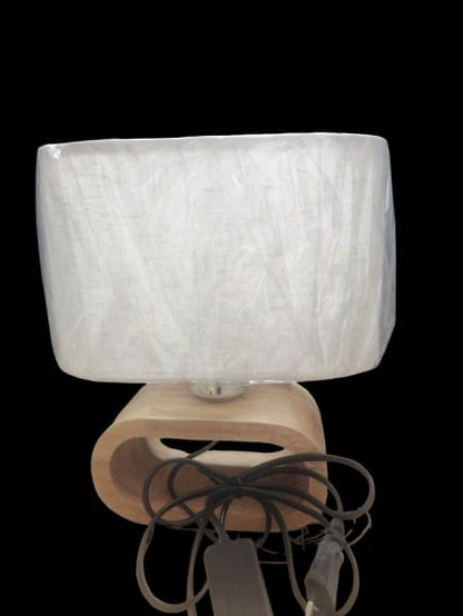 Table Lamp for Bedroom with Fabric Shade for Nightstand BQ-TL3001