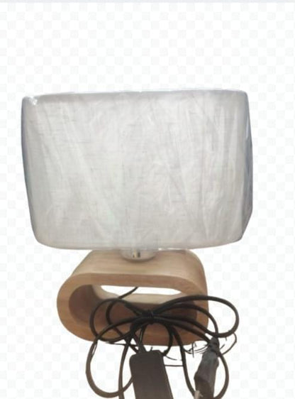 Table Lamp for Bedroom with Fabric Shade for Nightstand BQ-TL3001