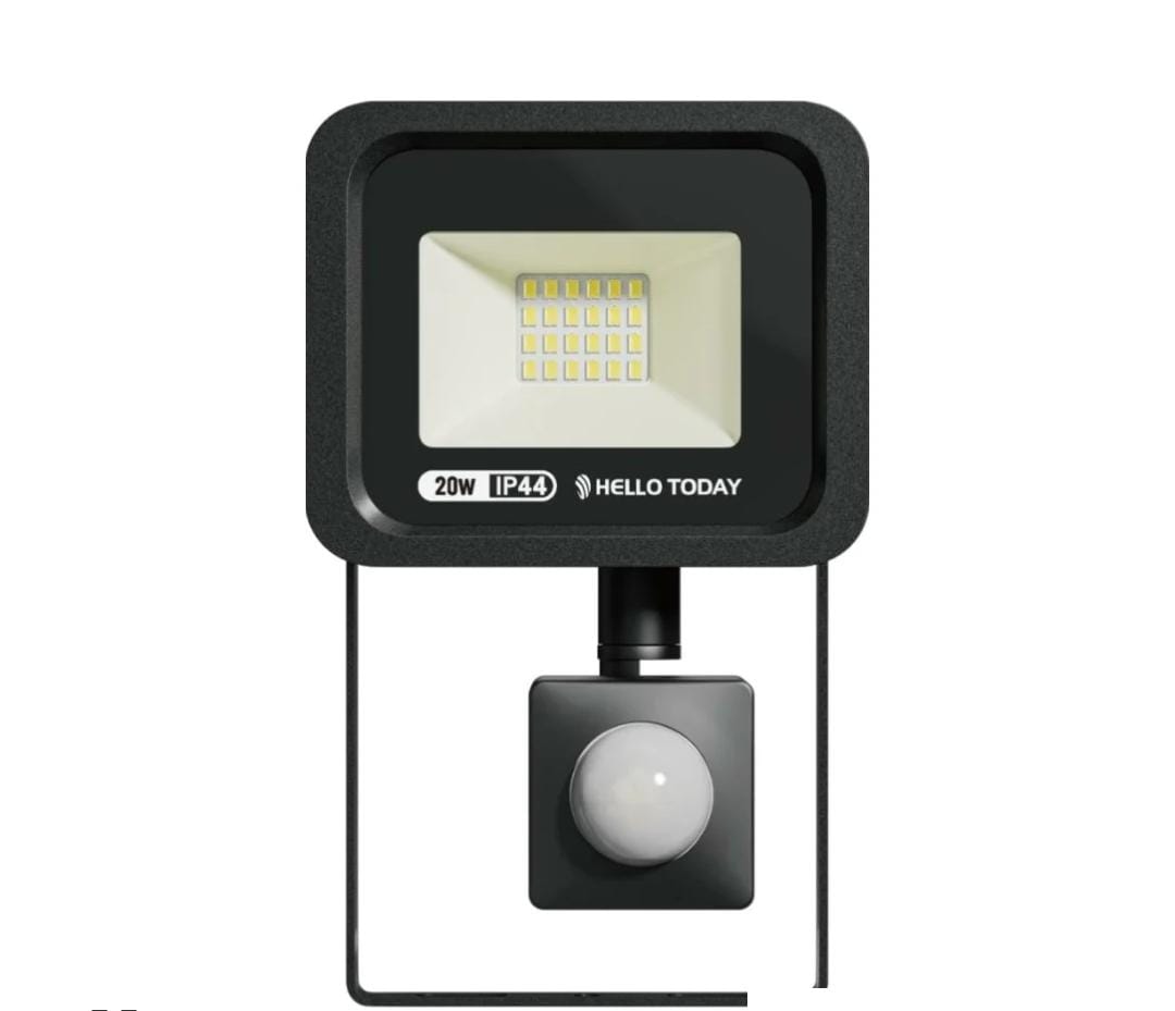 20w LED Floodlight With Motion Sensor Cool White(6500K) A2-03