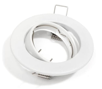 Downlight WHITE Round Swivelling  Spotlight DWNLT TMPST