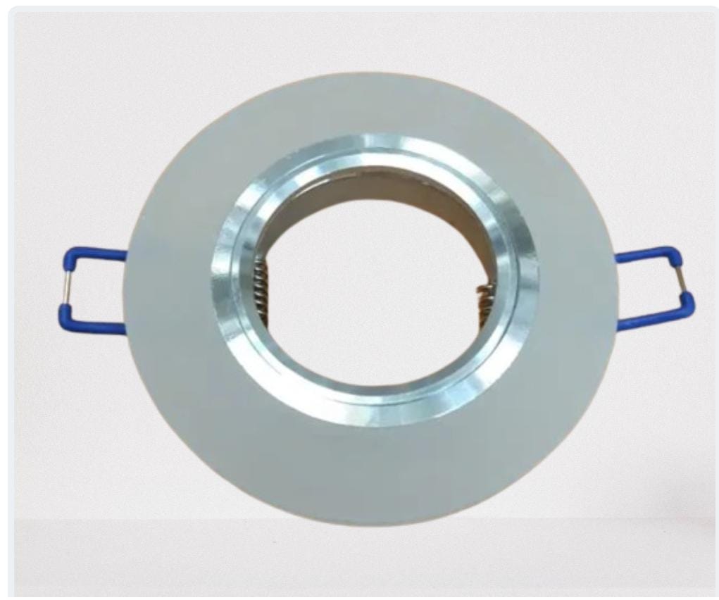 Downlight with LED backlight built-in round matte white MD705