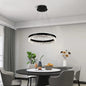 Modern white Iron, Acrylic, and Glass Crystal Chandelier (3 color) warm black,cool white and day light.D9002/500