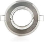 Downlight Brushed silver Round Swivelling Spotlight B1195/SN