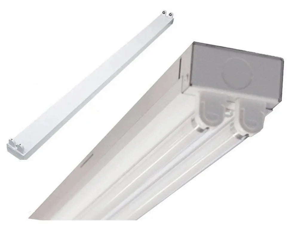 Led Fluorescent Fittng Open Channel- 0.6m(2foot) Double